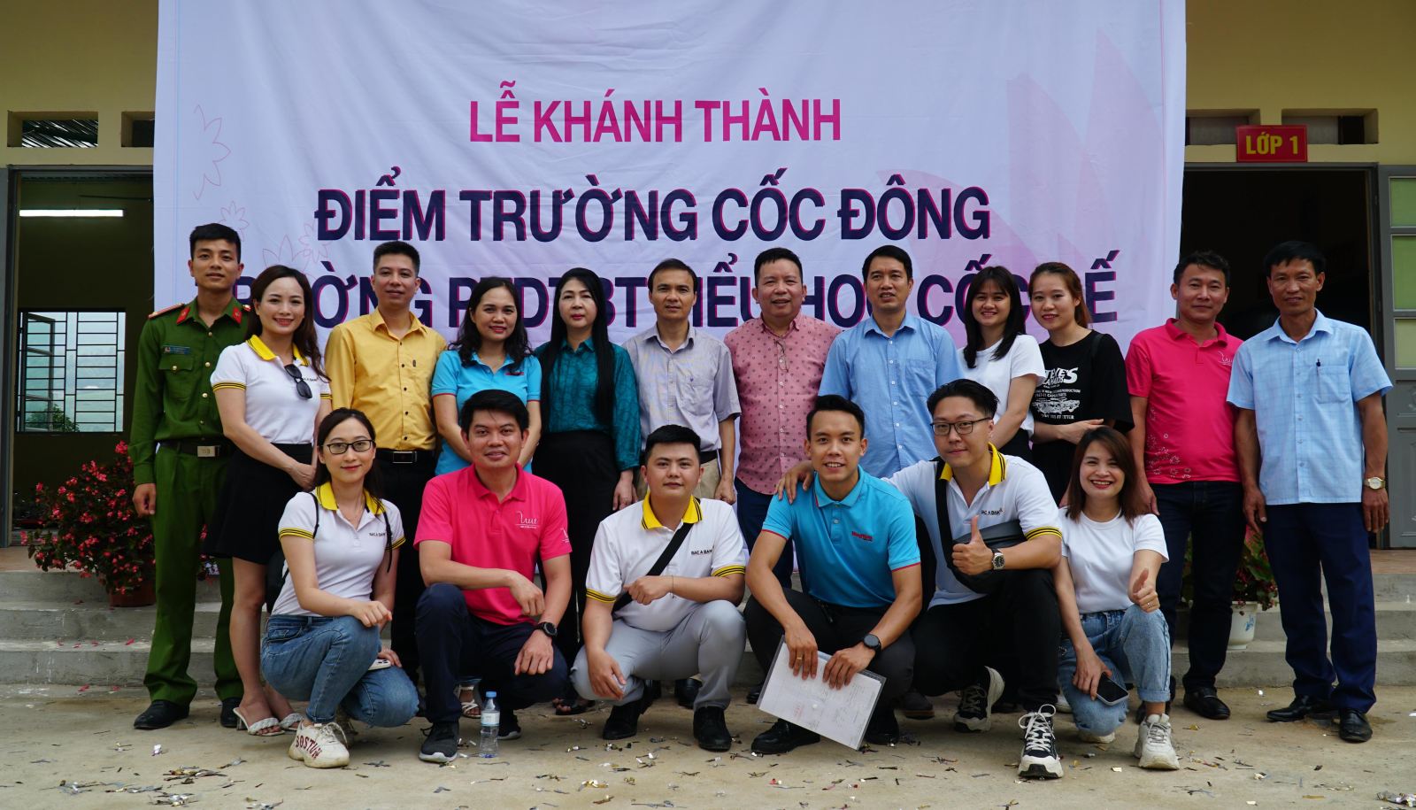 Khánh thành điểm trường Cốc Đông tại huyện Xí Mần, tỉnh Hà Giang