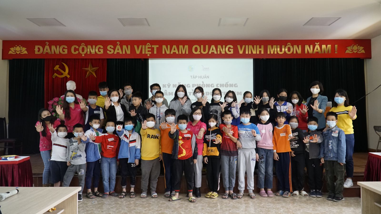 Tập huấn “Kỹ năng phòng chống xâm hại tình dục trẻ em” cho trẻ em tại P. Kênh Dương, Hải Phòng