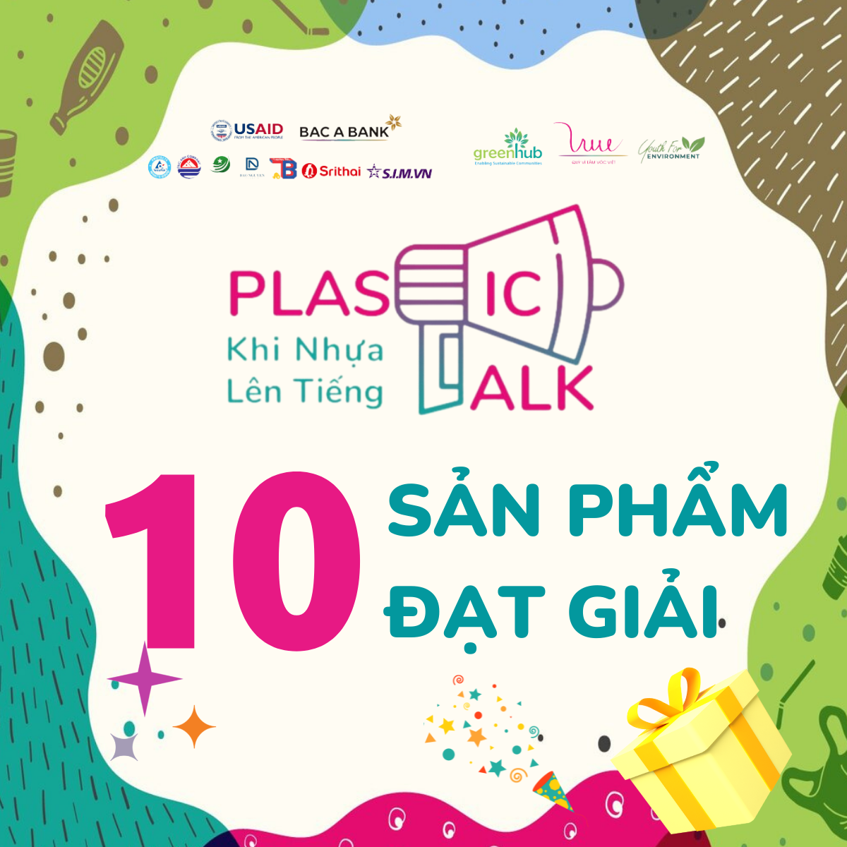 Công bố 10 sản phẩm đạt giải cuộc thi Plastic Talk