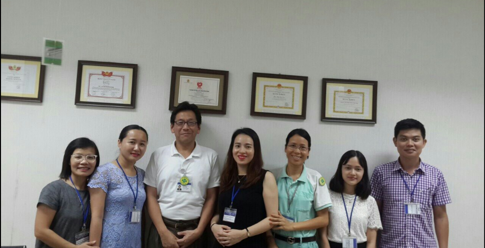 For Vietnamese Stature Foundation visited and worked with three Japanese enterprises