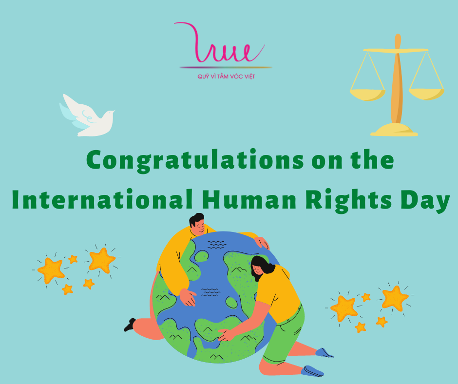 Congratulations on the 72nd Anniversary of the International Human Rights Day, December 10, 2020 !!