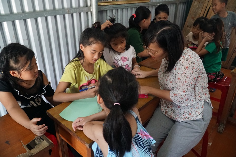 TRAINING SKILLS TO AGAINST SEXUAL ABUSE FOR CHILDREN IN NGOC SON FISHING VILLAGE, HAI PHONG