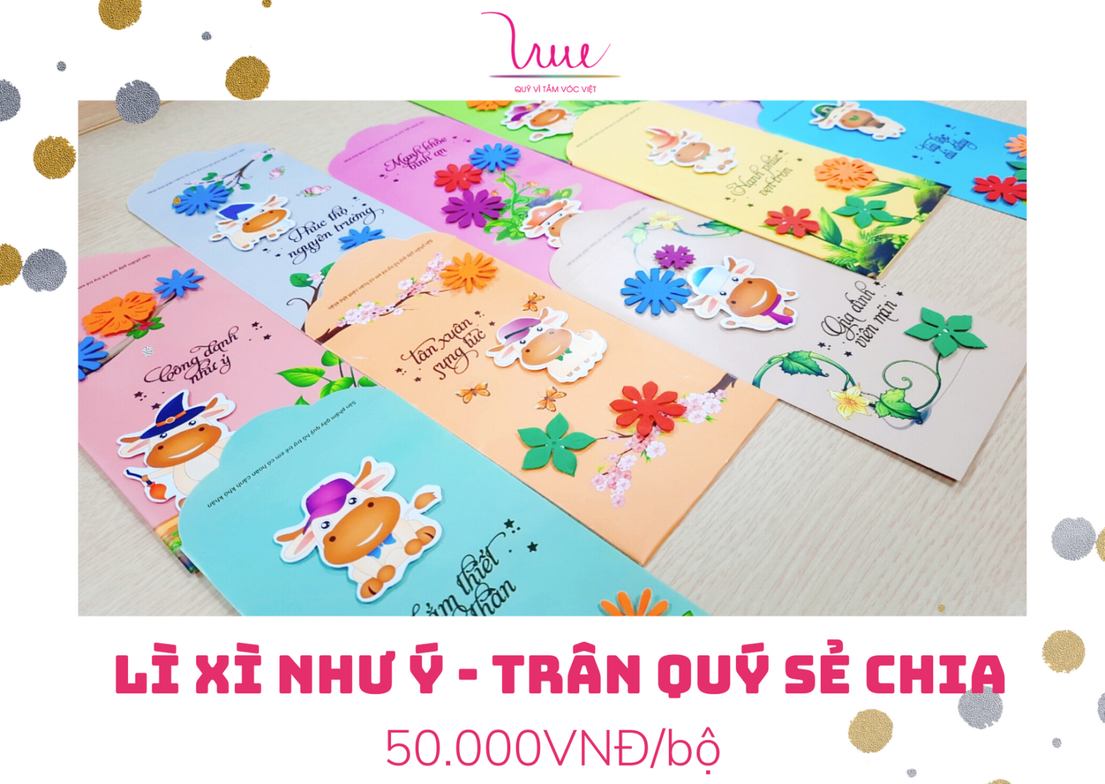 Lì xì Như Ý - Trân quý sẻ chia