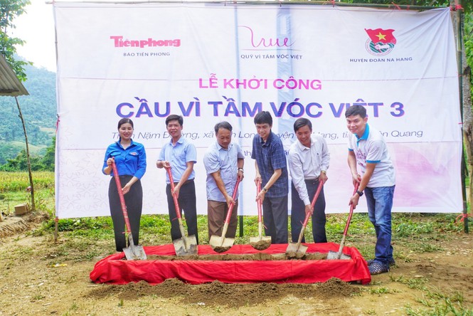 Groundbreaking ceremony for the construction of "For Vietnamese Stature Foundation - No 3 Bridge"