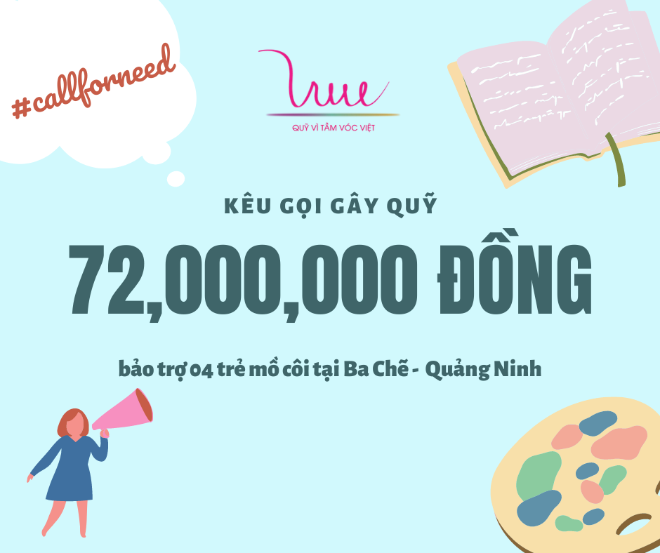 Kêu gọi gây quỹ cho 4 trẻ mồ côi tại Quảng Ninh