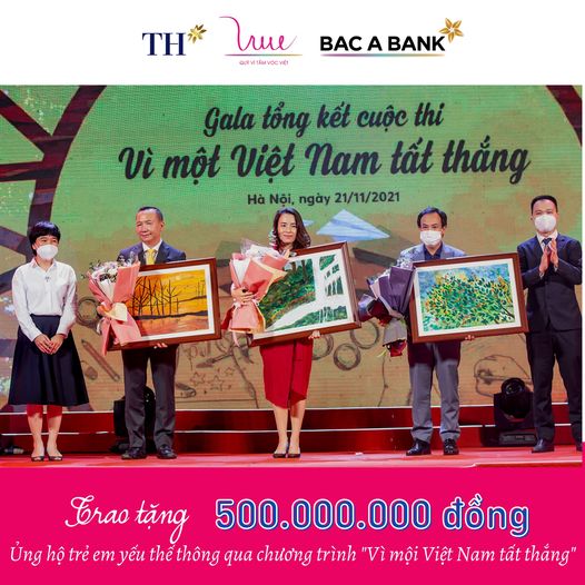 Giving 500 million to support disadvantaged children in the program "For a victory Vietnam"