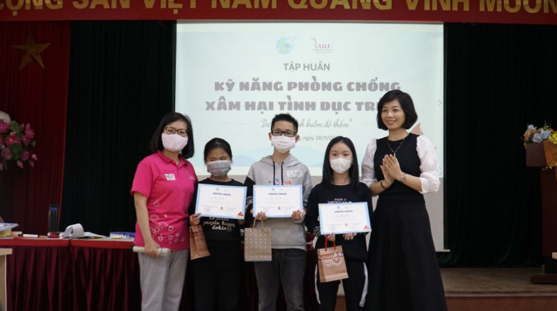 "Preventing children from sexual abuse" training session in Hai Phong, Vietnam