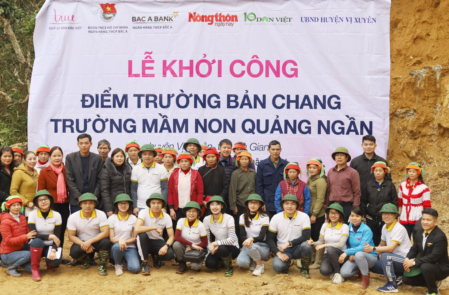 Khởi công điểm trường Bản Chang - Hà Giang