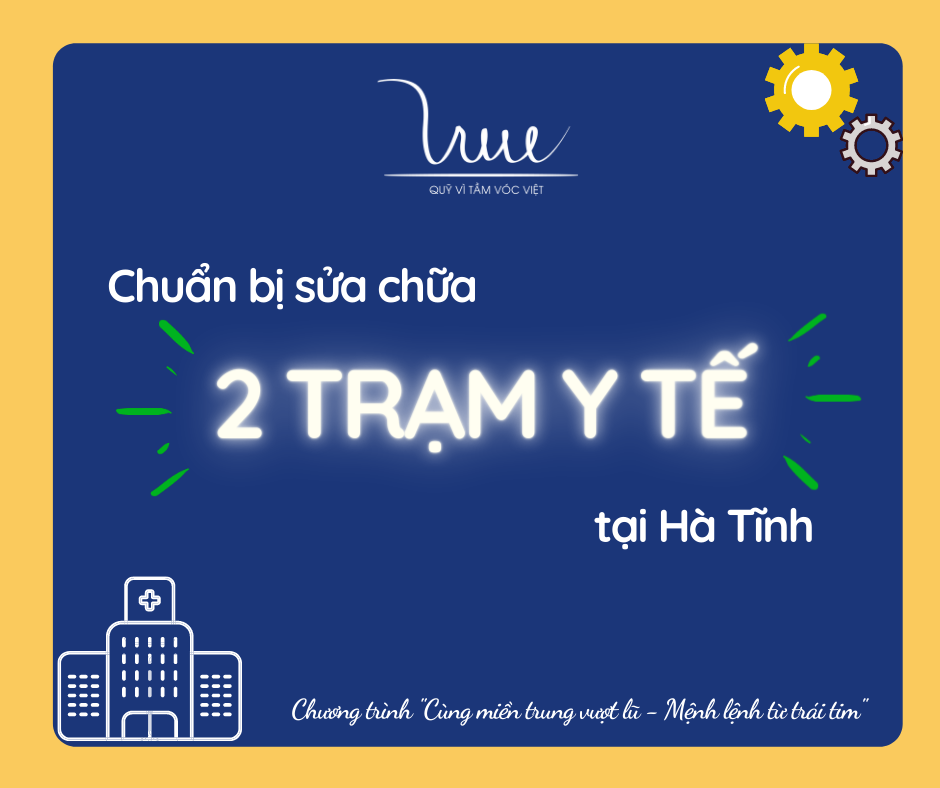 Chuẩn bị sửa chữa 2 trạm y tế tại Hà Tĩnh