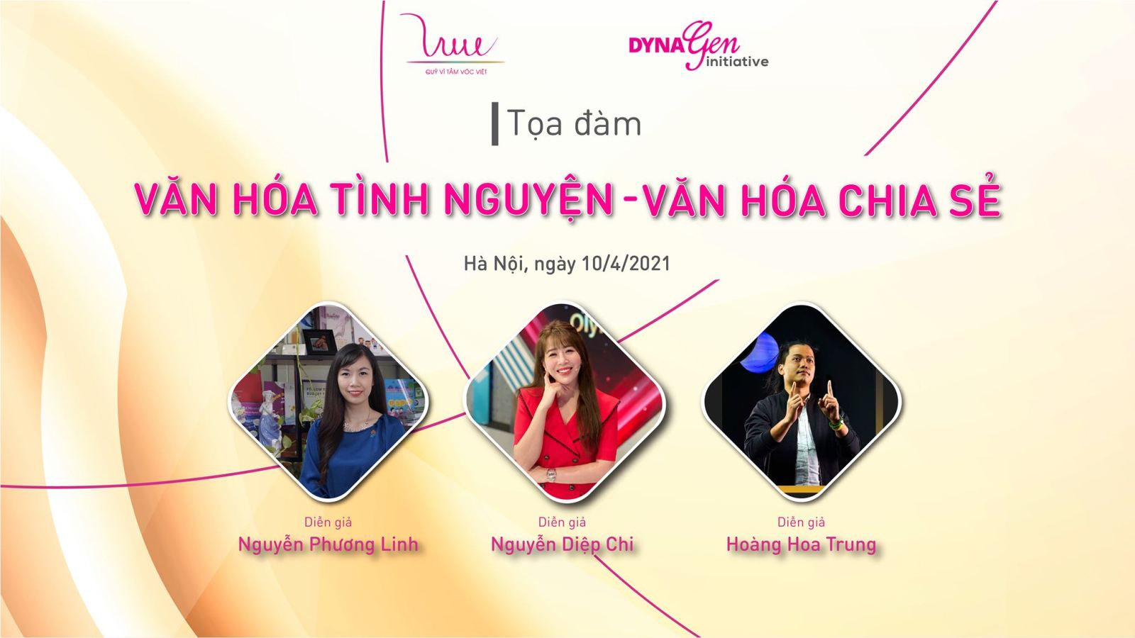 Cơ hội tham gia tọa đàm "Văn hóa tình nguyện - Văn hóa chia sẻ"