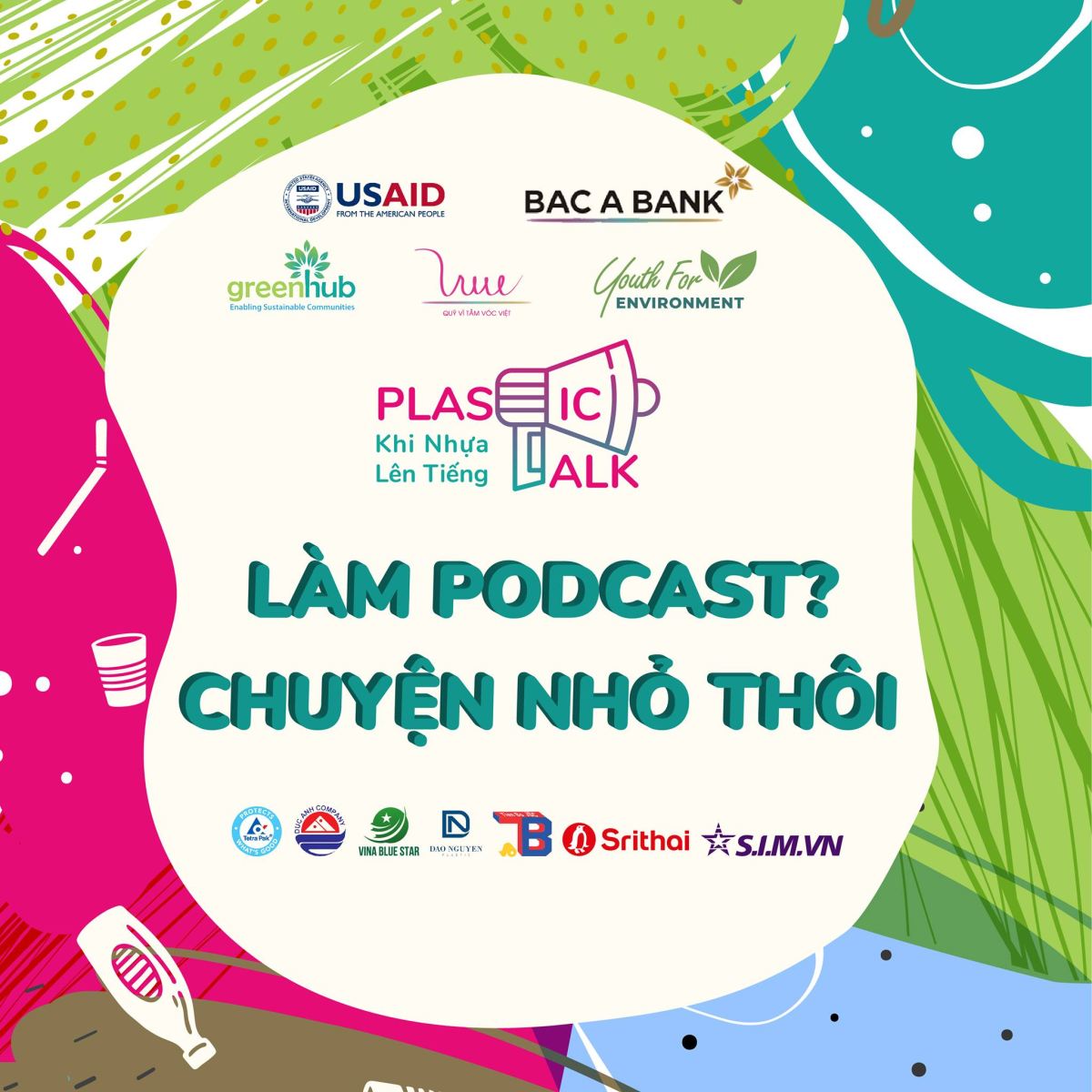 Bộ tips gợi ý làm podcast dự thi Plastic Talk đến rồi đây