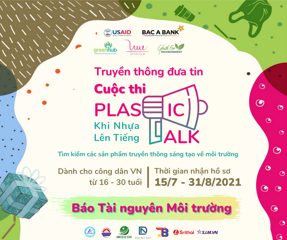 Cuộc thi Plastic Talk cho giới trẻ - Tổng giá trị giải thưởng 42 triệu đồng