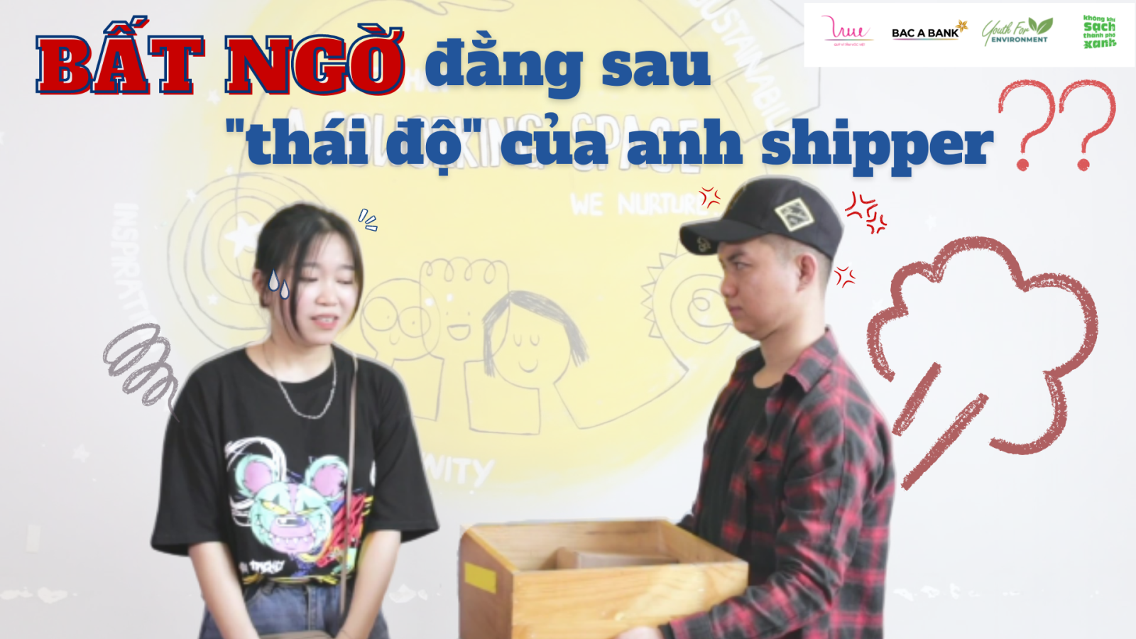 Bất ngờ đằng sau “thái độ” của anh shipper với bạn nữ xinh đẹp