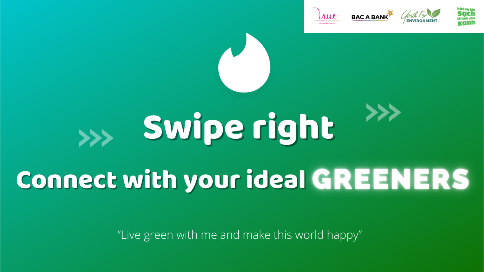 Swipe right, connect with your ideal greeners!