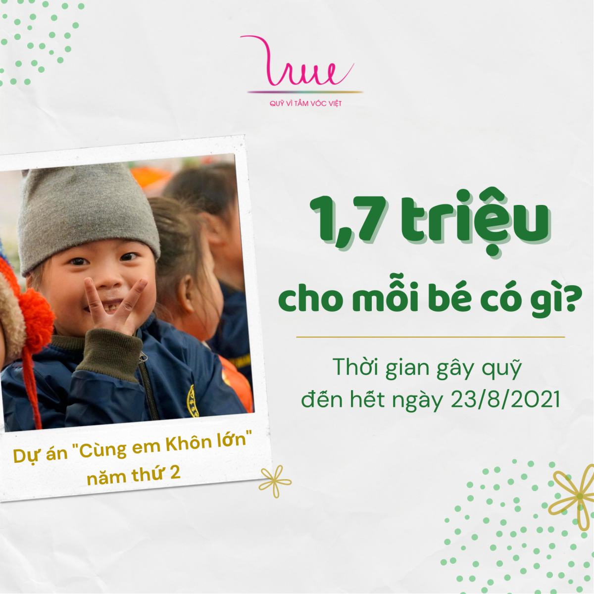 Bạn có biết với 1,7 triệu/năm, mỗi học sinh vùng cao sẽ có được gì không?