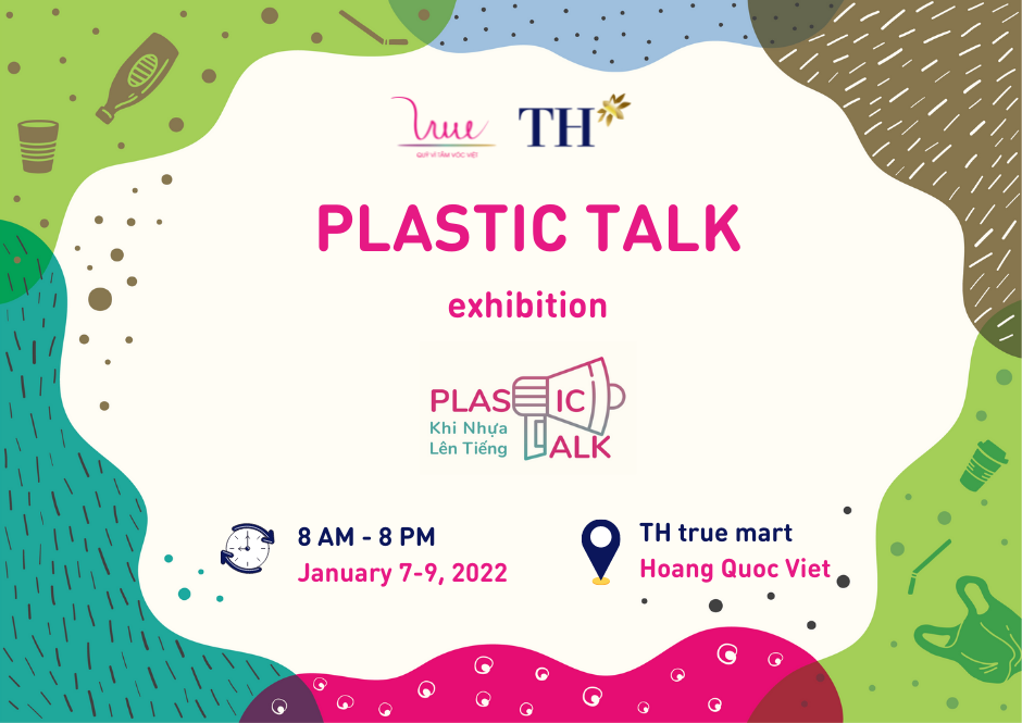 Don’t miss the chance to receive gifts from TH true mart when visiting the “Plastic Talk” exhibition