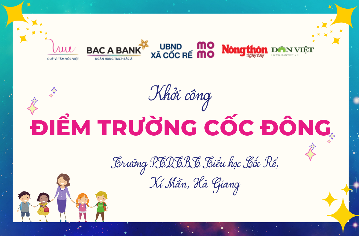 Khởi công điểm trường học sinh dân tộc thiểu số tại Xín Mần, Hà Giang