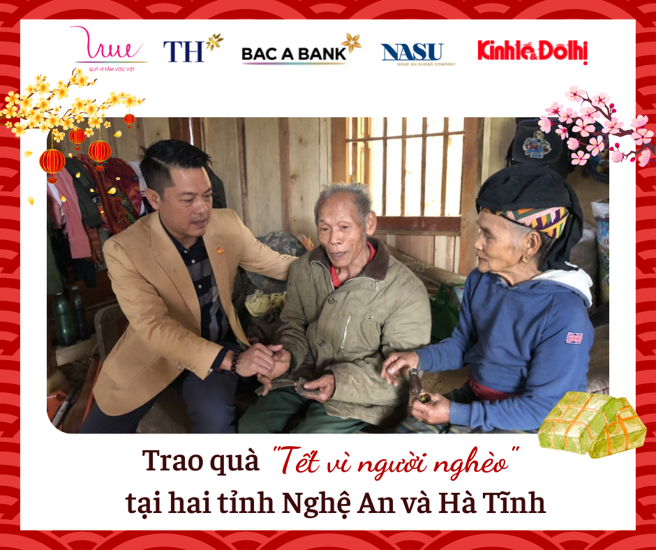 Trao quà “Tết Vì người nghèo” tại hai tỉnh Nghệ An và Hà Tĩnh