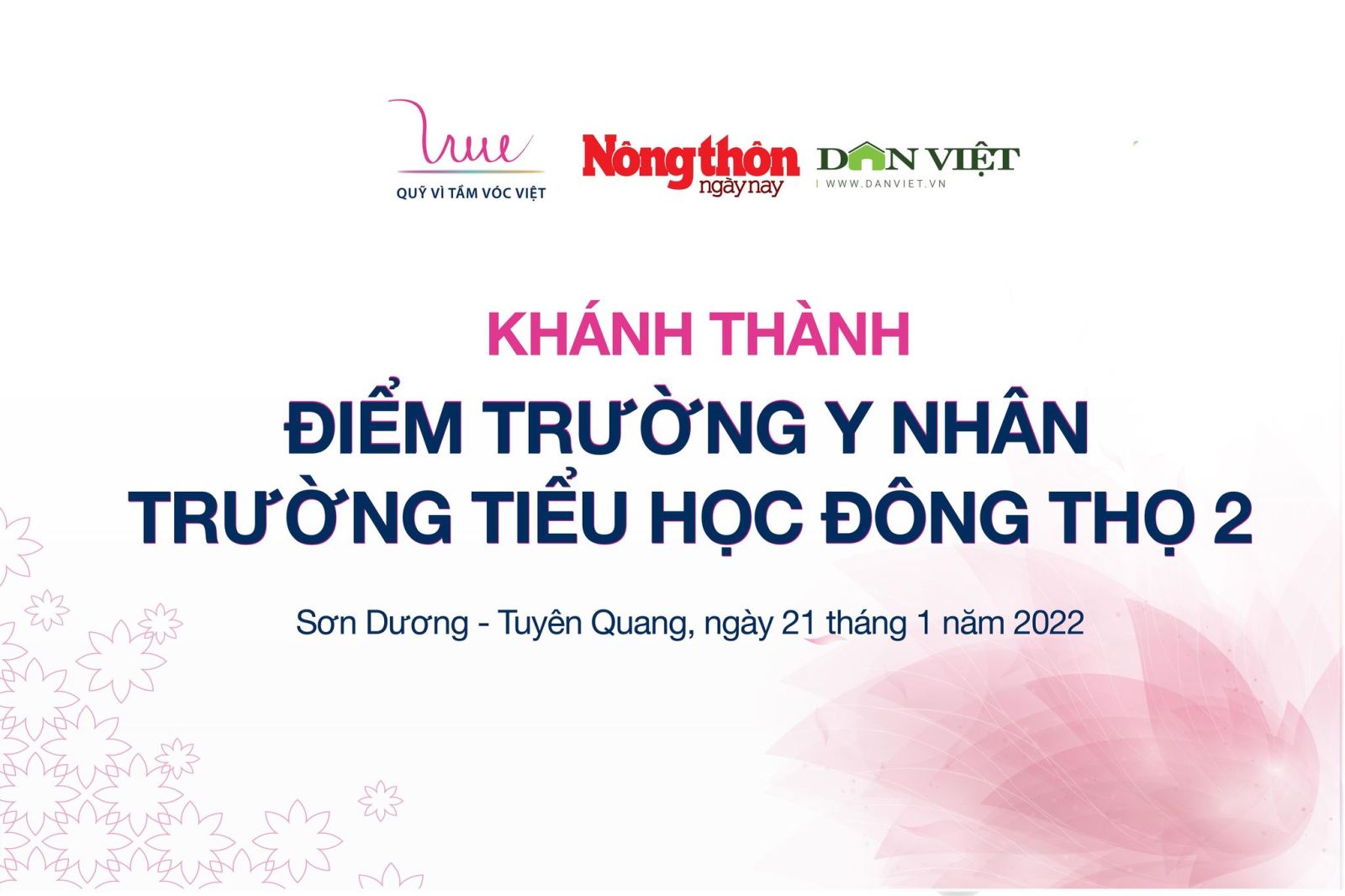 Khánh thành điểm trường Y Nhân, Tuyên Quang