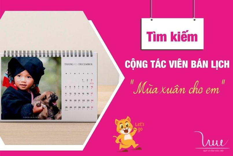 Trở thành Cộng tác viên bán lịch “Mùa xuân cho em”, tại sao không?