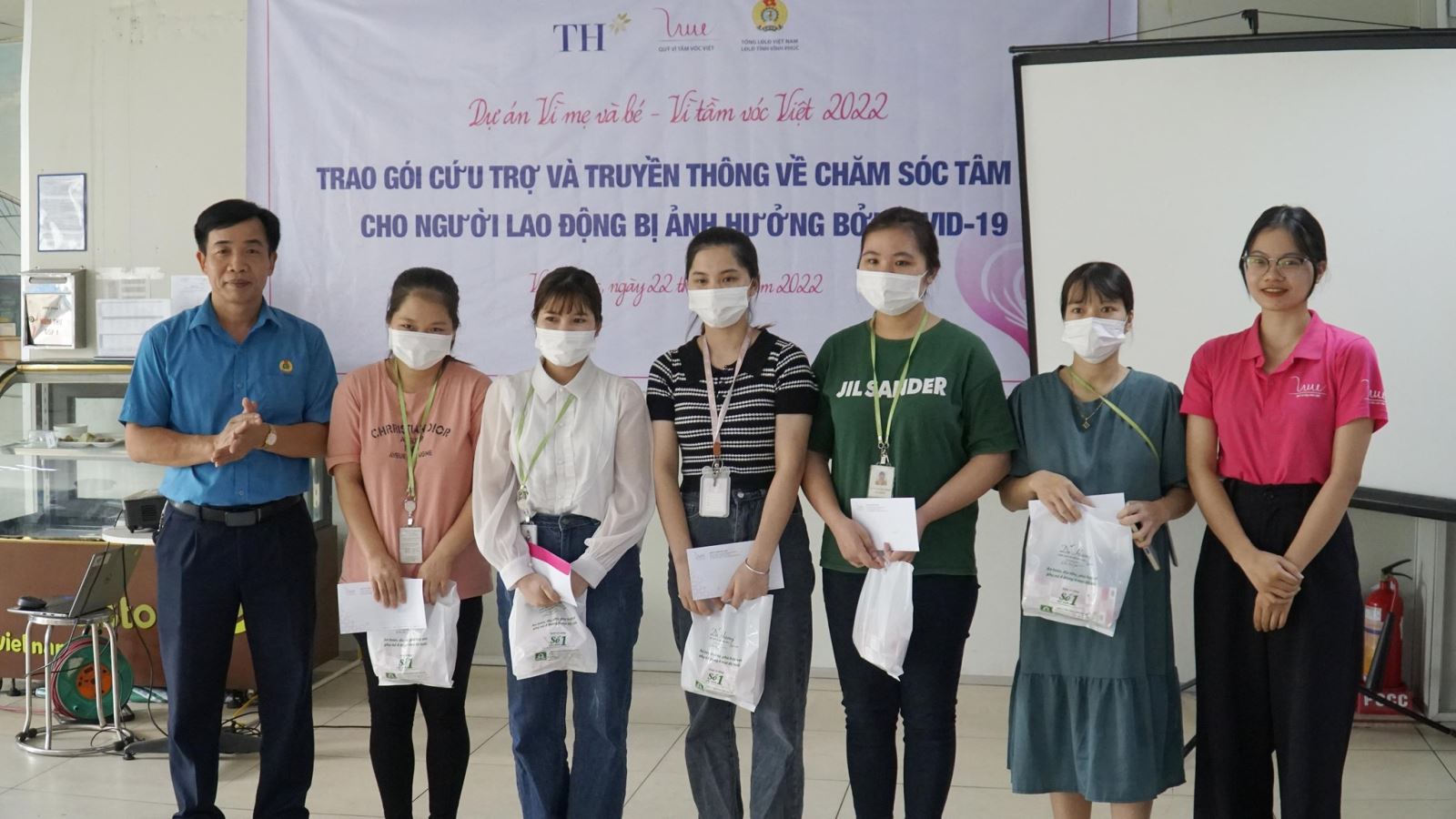 Employees of Young Poong Company attended the recent "Education on psychological care for workers impacted by COVID-19"