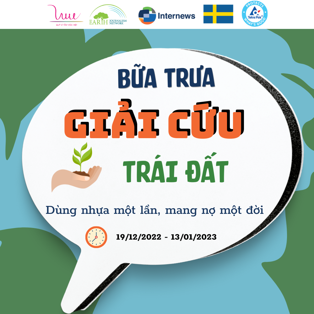 Chiến dịch "Bữa trưa giải cứu trái đất" chính thức khởi động