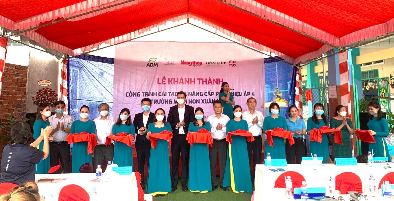 Inauguration of Hamlet 4 Branch - Xuan Hung Preschool (Xuan Loc district - Dong Nai province)