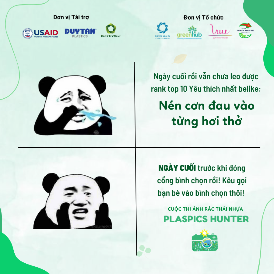 Chỉ còn 1 ngày để bình chọn giải yêu thích cuộc thi Plaspics Hunter