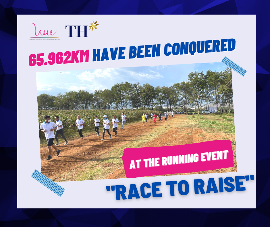 65,962 kilometers have been conquered at the “Race to Raise - Happy Steps” virtual running event