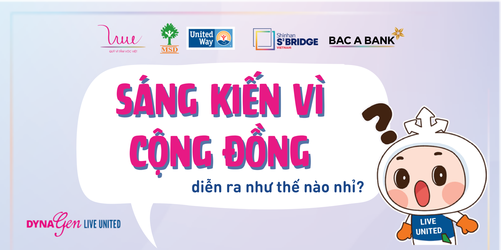 Các dự án trong Sáng kiến vì Cộng đồng khóa II