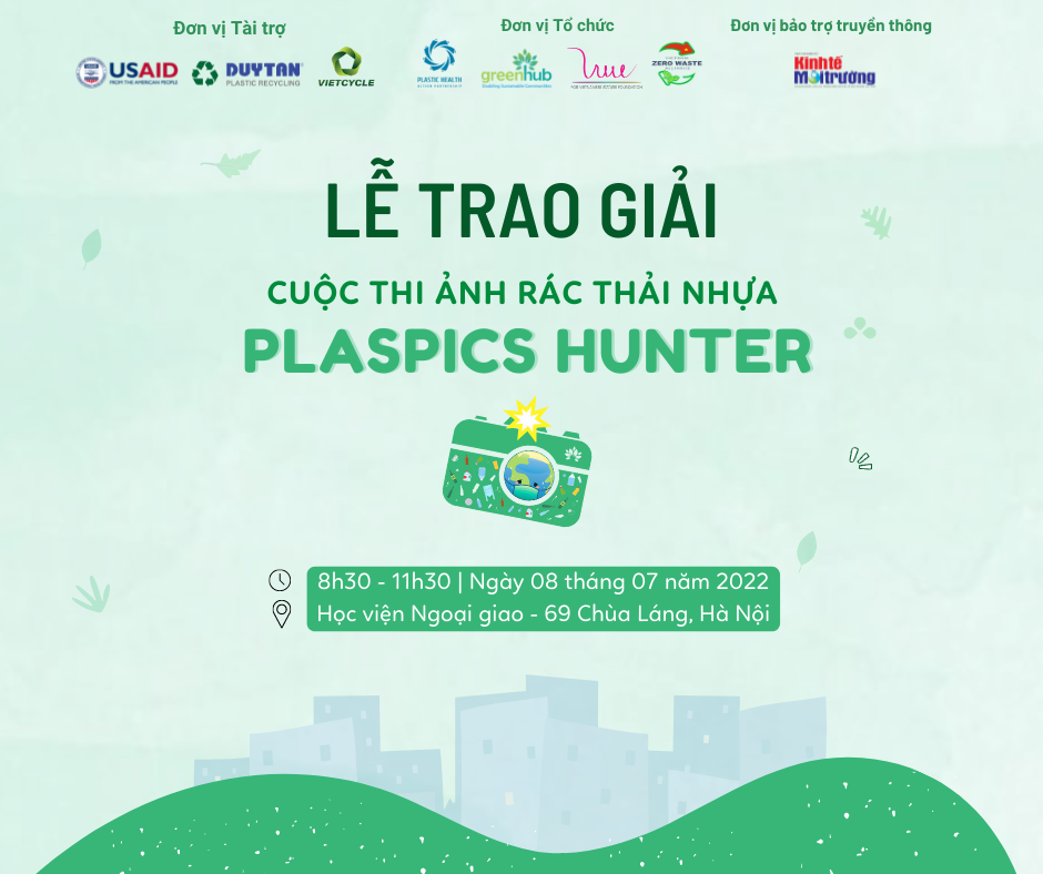 Lễ trao giải cuộc thi Plaspics Hunters - Thợ săn ảnh nhựa