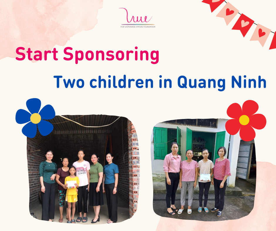 Start sponsoring two children in Quang Ninh