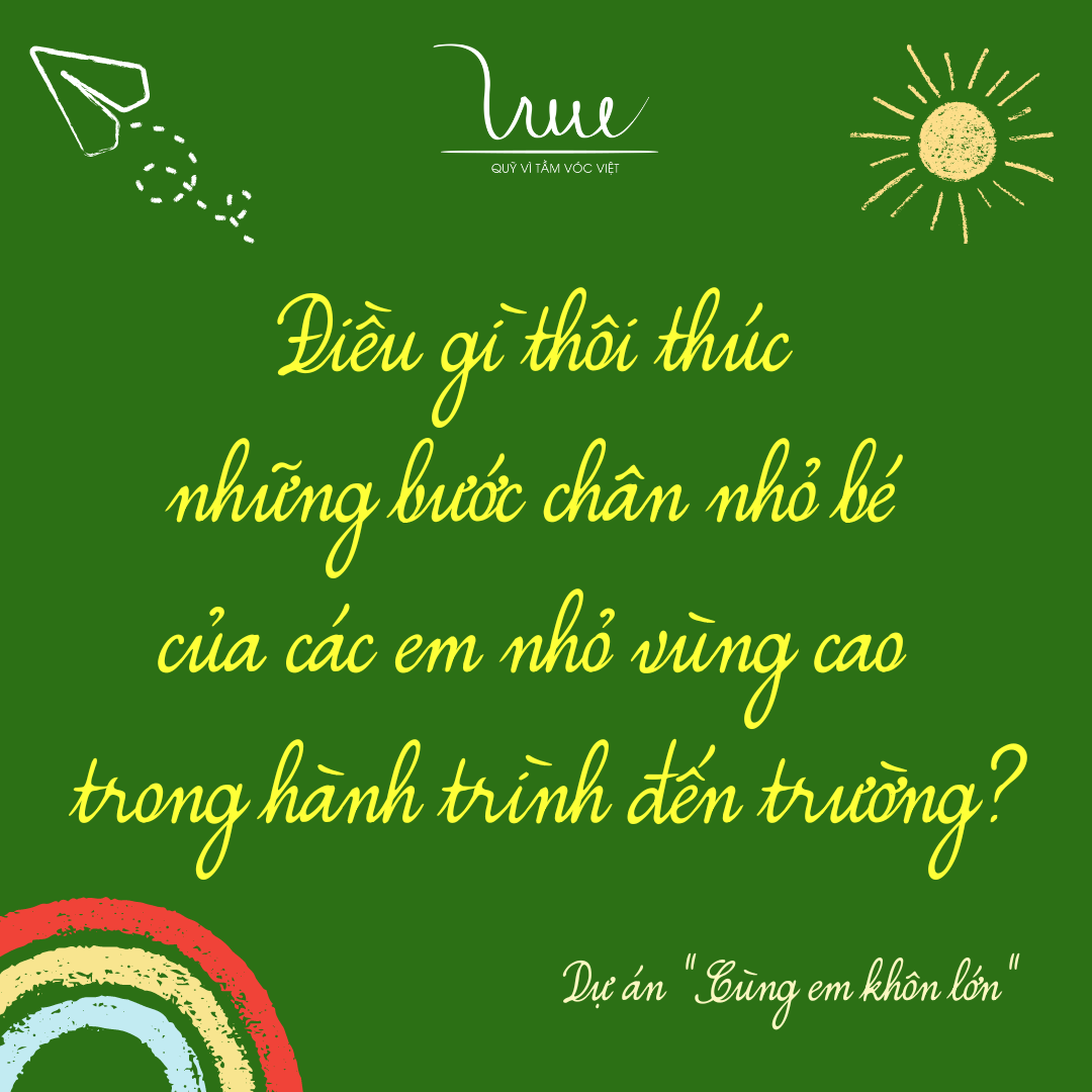 Động lực đến trường đầy bình dị của các em học sinh mầm non dân tộc thiểu số tại Cao Bằng thuộc dự án Cùng em khôn lớn.