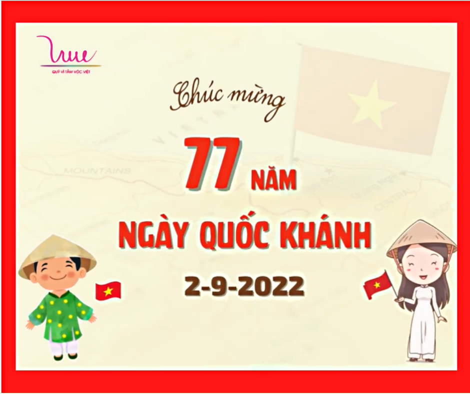 Chúc mừng 77 năm ngày Quốc khánh nước Cộng hòa xã hội chủ nghĩa Việt Nam!