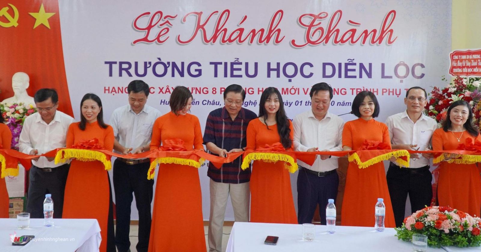 Khánh thành 8 phòng học và các công trình phụ trợ với tổng kinh phí hơn 5,7 tỷ đồng tại Nghệ An