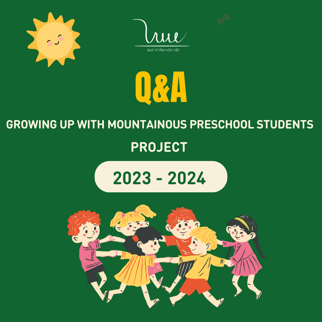 Q&A about "Growing up with mountainous preschool students" project for the academic year 2023-2024