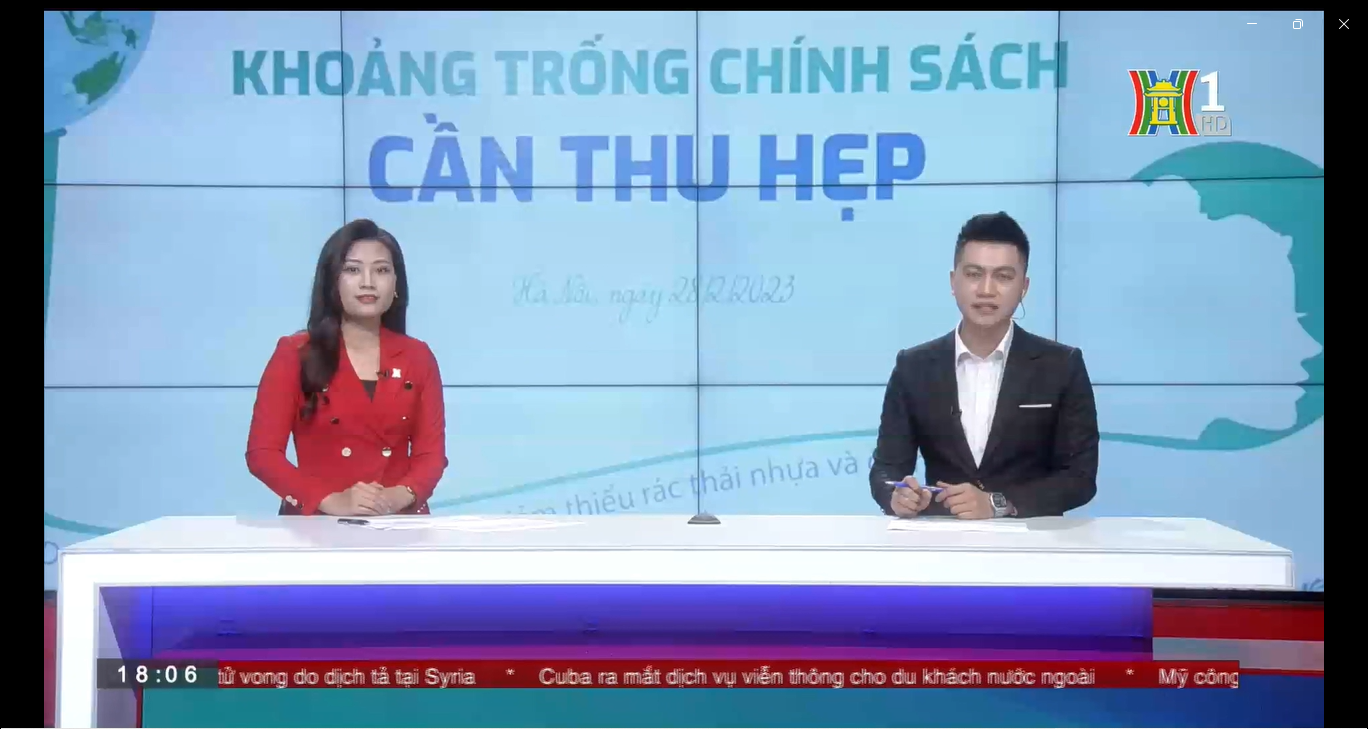 Đài Phát thanh và Truyền hình Hà Nội đưa tin về Đối thoại: “Khoảng trống chính sách cần thu hẹp”.