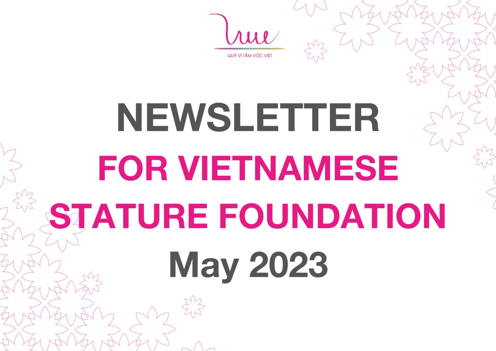 VSF’s Newsletter in May 2023