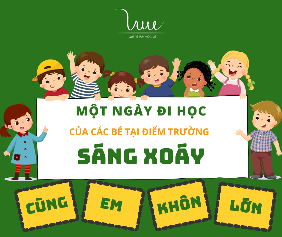 Nhật ký một ngày đi học của các em học sinh tại điểm trường Sáng Xoáy