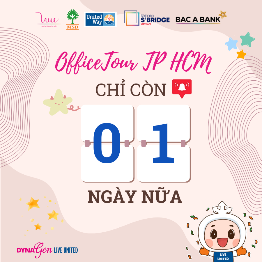 Điểm đến Office Tour của DynaGen - Live United khu vực thành phố Hồ Chí Minh