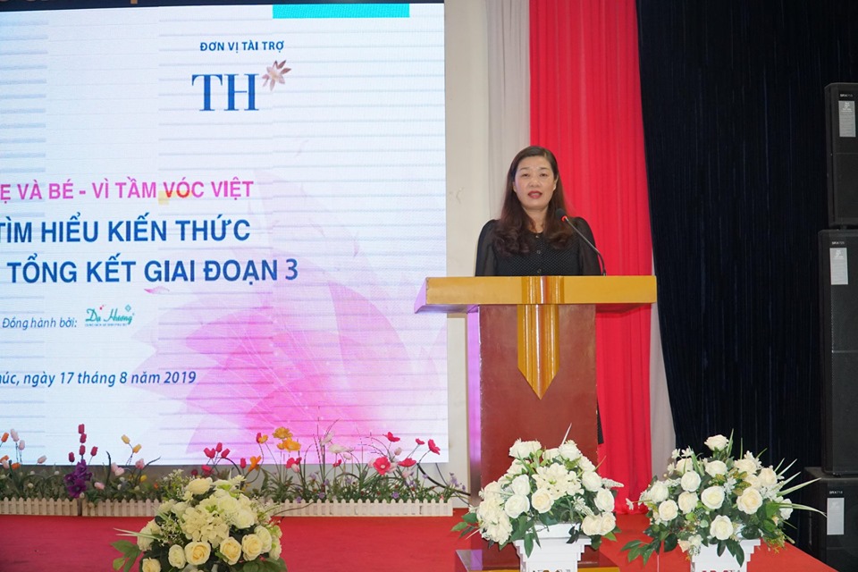 Thêm 4.260 lượt người hưởng lợi từ dự án Vì mẹ và bé – Vì Tầm vóc Việt