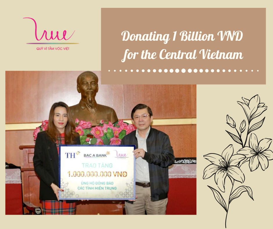 Donating 1 Billion VND for the Central Vietnam