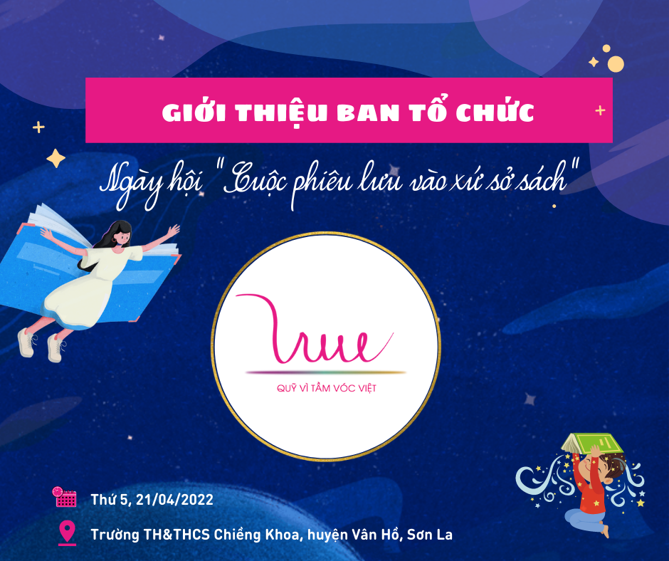 Giới thiệu ban tổ chức Ngày hội đọc sách - Quỹ Vì Tầm Vóc Việt