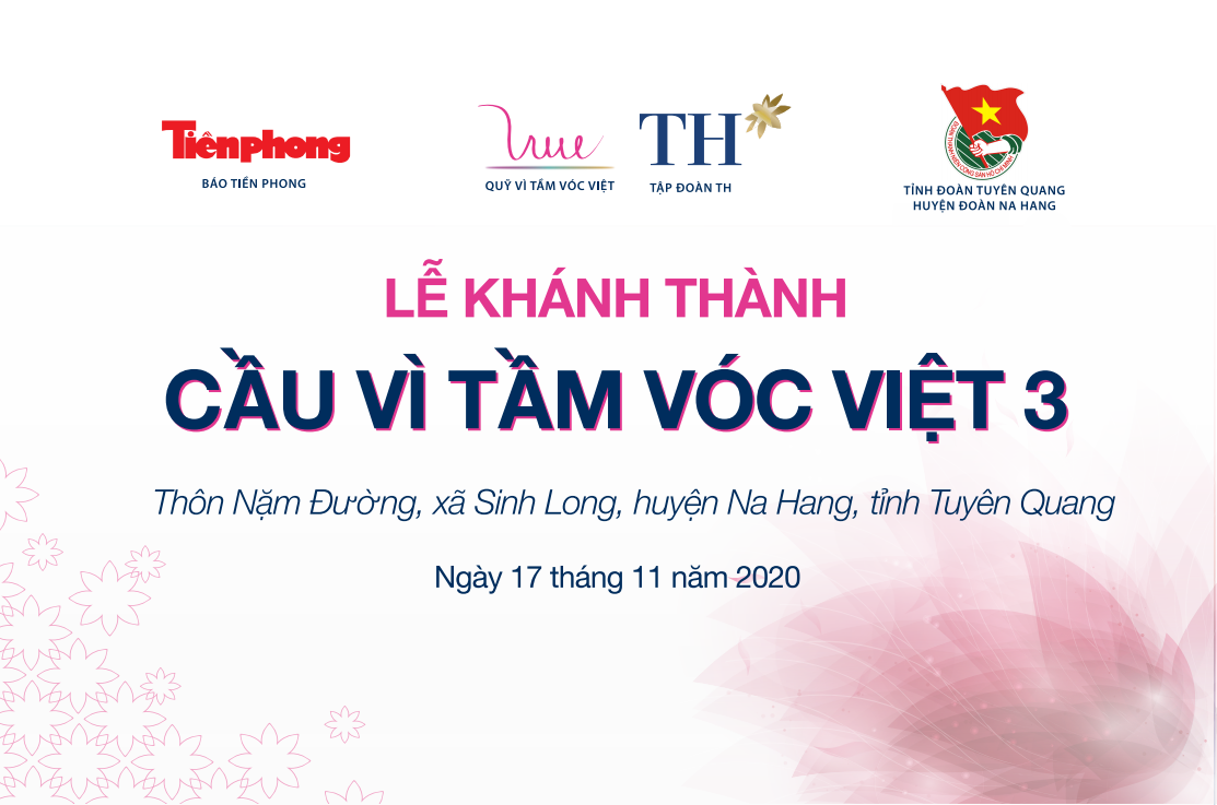 Khánh thành Cầu Vì Tầm Vóc Việt số 3 – Công trình kỷ niệm 5 năm thành lập Quỹ Vì Tầm Vóc Việt