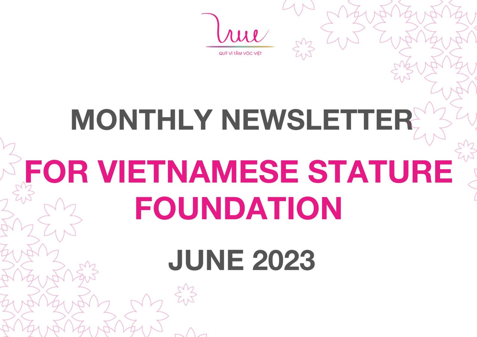 VSF's Newsletter in June 2023