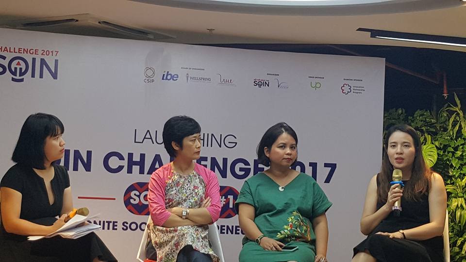 Lễ phát động Cuộc thi THỬ THÁCH SÁNG TẠO XÃ HỘI 2017 (SOIN Challengenhaub 2017) và Tọa đàm “Ignite Social Entrepreneurship”