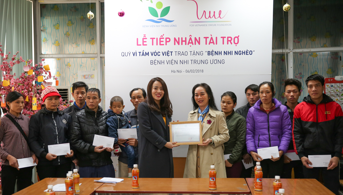 Bring a cozy Lunar New Year holiday to poor patients at Vietnam National Children's Hospital